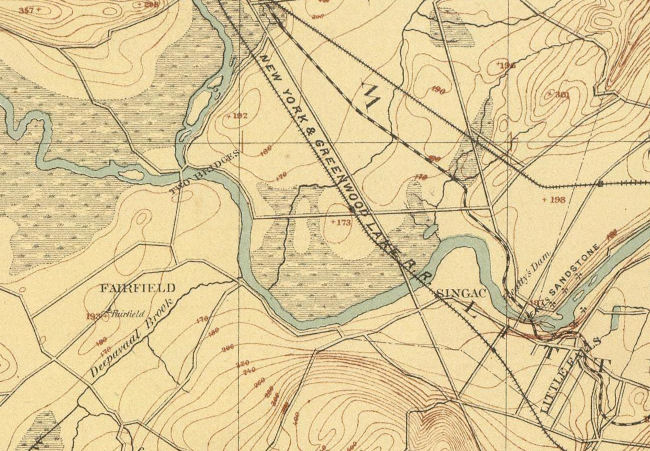 David Rumsey Map Collection - Passaic Valley 1888